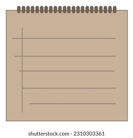 Flache Suchzeichenfolge für Bannerplan, Kalenderdesign. Computerschnittstelle. Vektorgrafik. Stockbild.