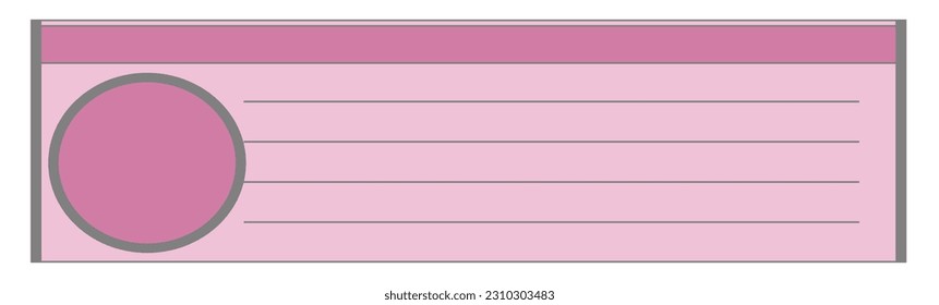 Flat search string for banner plan,calendar design. Computer interface. Vector illustration. Stock image.