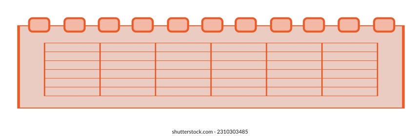Flat search string for banner plan,calendar design. Computer interface. Vector illustration. Stock image.