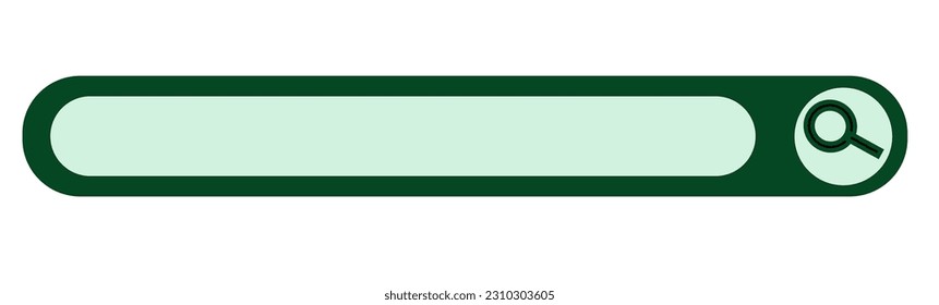 Flat search string for banner plan,calendar design. Computer interface. Vector illustration. Stock image.