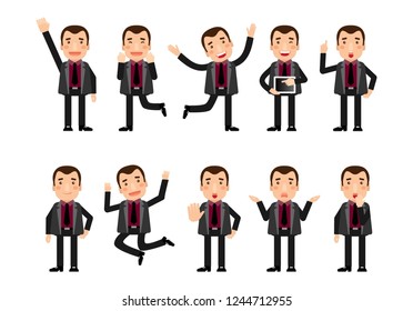 Flat set - Businesspeople