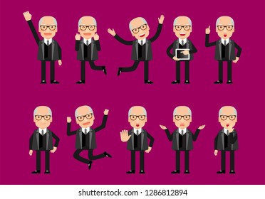Flat set - Businesspeople