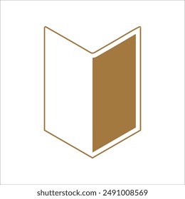 Flat shield badge icon vector element