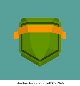 Tarjeta de pantalla plana. Conjunto de iconos de seguridad. Proteger el concepto de línea plana de protección. Proteger el simple pictograma de protección 3d