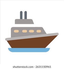 Ícone de objeto de nave plana conceito de design moderno isolado