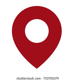 flat sign icon