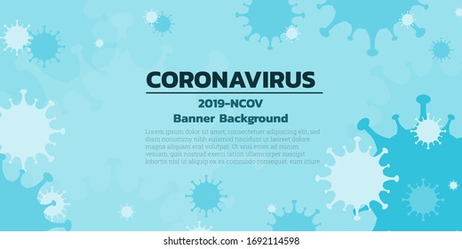Flat silhouette design coronavirus background vector illustrator, for coronavirus, COVID-19, 2019-nCov prevention presentation concept.