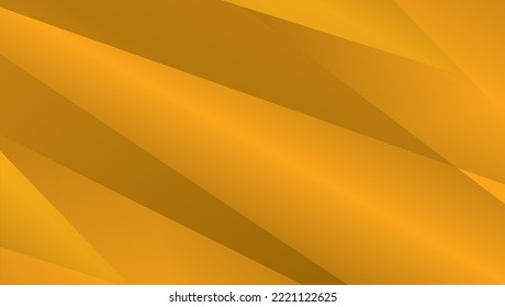 Flat Simple Atmospheric Geometric Yellow Gradient Background