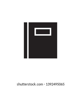 flat simple book sign symbol vector eps 10