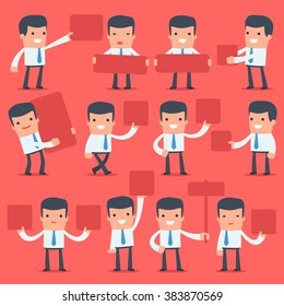 Flat Simple Character Manager for use in design