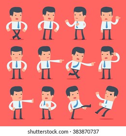 Flat Simple Character Manager for use in design