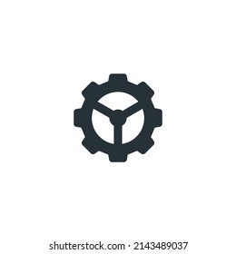 Flat, Simple, isolated new icon for ui design.