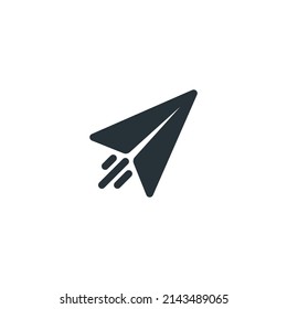 Flat, Simple, isolated new icon for ui design.