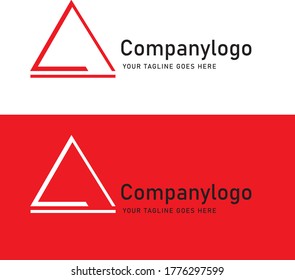 Flat Simple Logo Roof of House