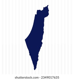 Flat Simple Palestine Vector Map, can be used for business designs, presentation designs or any suitable designs.