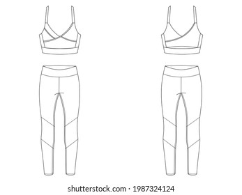 260 Yoga Pants Rear Images, Stock Photos & Vectors | Shutterstock
