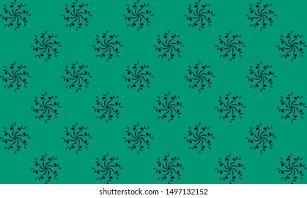 flat snow flakes classic mug pattern background