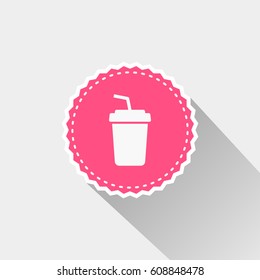 flat soft drink icon