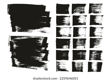 Flat Sponge Regular Artist Brush Long Background And Straight Lines Mix High Detail Abstract Vector Background Mix Set 