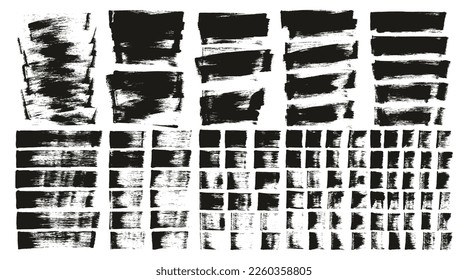 Flat Sponge Regular Artist Brush Long Background And Straight Lines Mix High Detail Abstract Vector Background MEGA Mix Set 