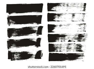 Flat Sponge Regular Artist Brush Long Background And Straight Lines Mix High Detail Abstract Vector Background Mix Set 
