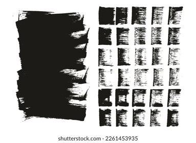 Esponja plana Regular Pincel Artista Fondo largo y líneas rectas Mezcla de fondo de vectores abstracto de alto detalle 