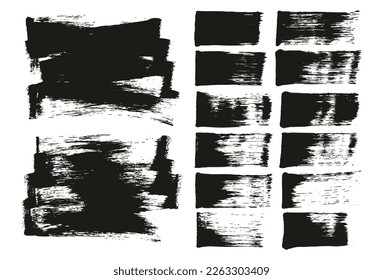 Flat Sponge Regular Artist Brush Long Background And Straight Lines Mix High Detail Abstract Vector Background Mix Set 