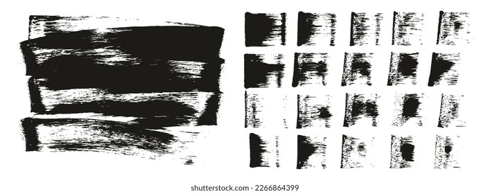 Flat Sponge Regular Artist Brush Long Background And Straight Lines Mix High Detail Abstract Vector Background Mix Set 