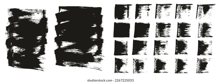 Esponja plana Regular Pincel Artista Fondo corto y líneas rectas Mezcla de fondo de vectores abstracto de alto detalle 