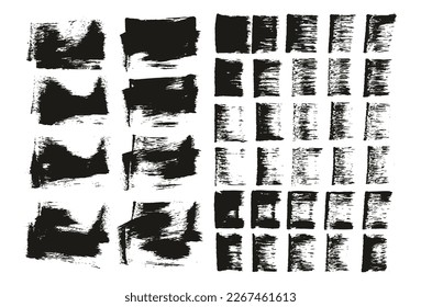Esponja plana Regular Pincel Artista Fondo corto y líneas rectas Mezcla de fondo de vectores abstracto de alto detalle 