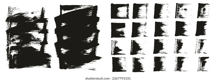 Esponja plana Regular Pincel Artista Fondo corto y líneas rectas Mezcla de fondo de vectores abstracto de alto detalle 