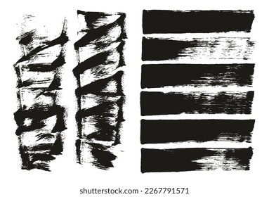 Esponja plana Regular Pincel Artista Fondo corto y líneas rectas Mezcla de fondo de vectores abstracto de alto detalle 