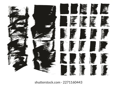 Esponja plana Regular Pincel Artista Fondo corto y líneas rectas Mezcla de fondo de vectores abstracto de alto detalle 