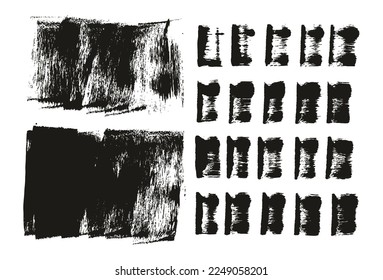 Pincel Artista Grueso Esponja Fondo corto y líneas rectas Mezcla de fondo de vectores abstracto de alto detalle 
