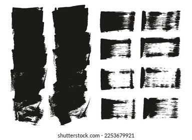 Pincel Artista Grueso Esponja Fondo corto y líneas rectas Mezcla de fondo de vectores abstracto de alto detalle 
