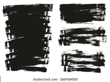 Esponja plana Pincel de Artista delgado de fondo largo Mezcla de fondo de alto detalle Resumen conjunto de mezcla de fondo de vectores 
