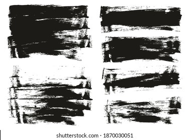 Esponja plana Pincel de Artista delgado de fondo largo Mezcla de fondo de alto detalle Resumen conjunto de mezcla de fondo de vectores 