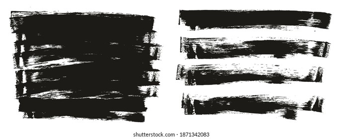 Esponja plana Pincel de Artista delgado de fondo largo Mezcla de fondo de alto detalle Resumen conjunto de mezcla de fondo de vectores 
