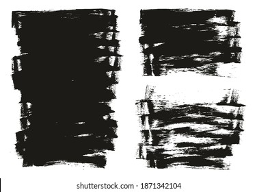 Esponja plana Pincel de Artista delgado de fondo largo Mezcla de fondo de alto detalle Resumen conjunto de mezcla de fondo de vectores 
