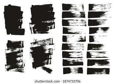 Esponja plana Pincel de Artista delgado Fondo corto y líneas rectas Mezcla de fondo de vectores abstracto de alto detalle 