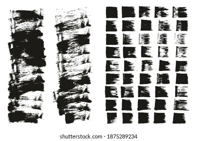 Esponja plana Pincel de Artista delgado Fondo corto y líneas rectas Mezcla de fondo de vectores abstracto de alto detalle 