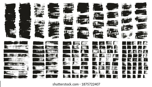Flat Sponge Thin Artist Brush Short Background And Straight Lines Mix High Detail Abstract Vector Background Ultra Mix Set 