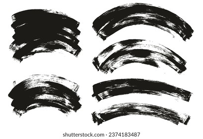 Flacher Sponge-Thin-Künstler, gekurbelt Hintergrund Mix aus hochdetailliertem abstraktem Vektorhintergrund-Mix-Set 