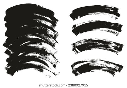 Flacher Sponge-Thin-Künstler, gekurbelt Hintergrund Mix aus hochdetailliertem abstraktem Vektorhintergrund-Mix-Set 