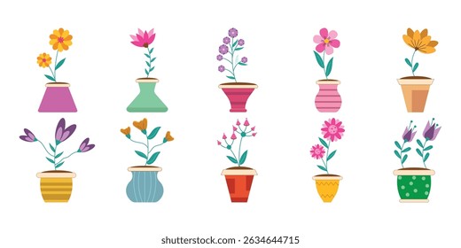 Coleção de Ilustrações de Mola Plana