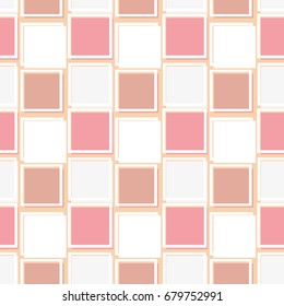 flat square pattern vector