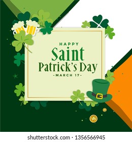 Flat st. patrick's day