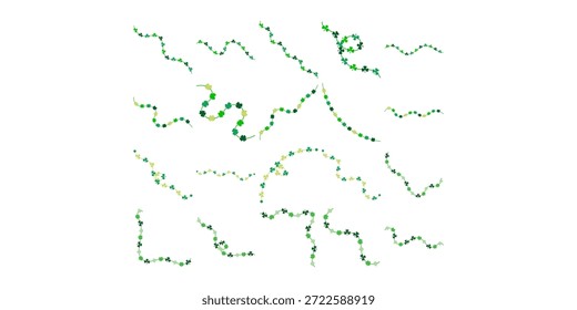 Decoración plana del día de San Patricio
