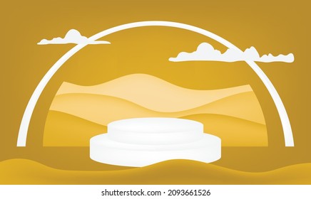 flat stage abstrack background Pedestals or podium, abstract geometric empty museum stages, exhibit displays for award ceremony or product presentation. gallery platform, geometric blank product stand