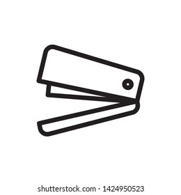 flat stapler icon symbol sign, logo template, vector, eps 10